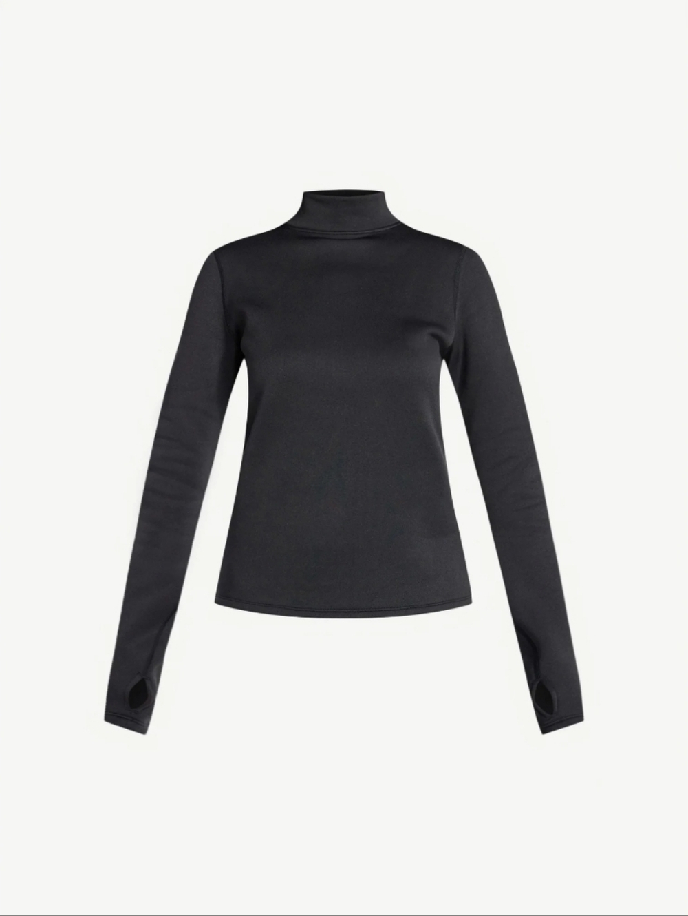 Women's Warmest Thermal Long Sleeve Fleece Mockneck Top. 11